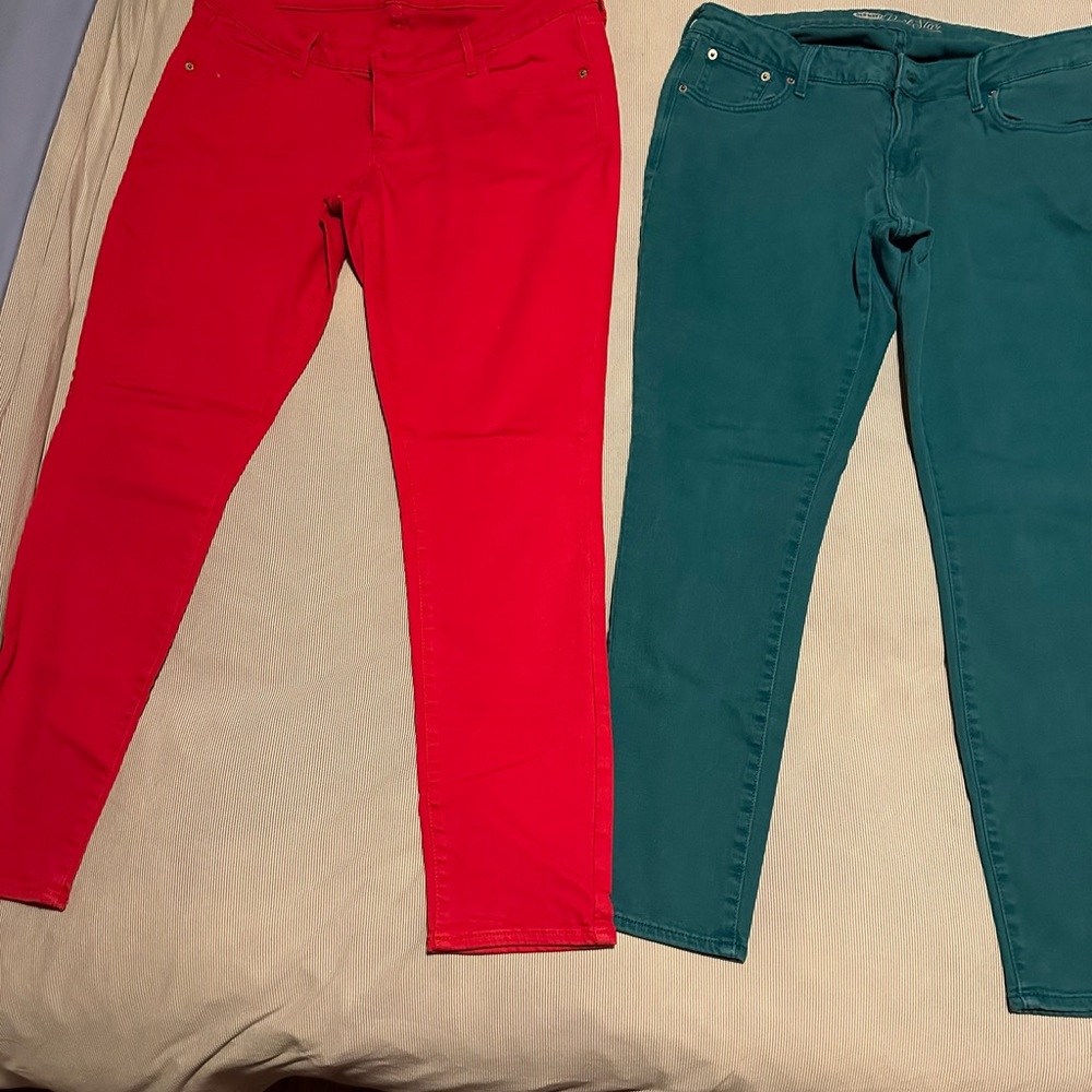 Womens Old Navy Rockstar Jeans size 14